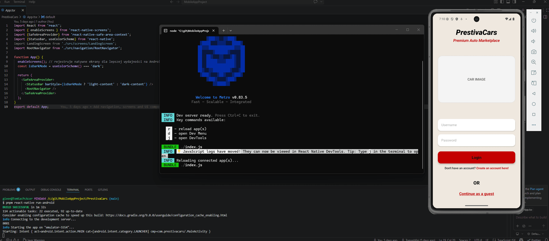 Project screenshot 1